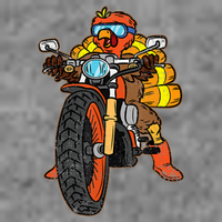 Turkey Riding Motorcycle Thanksgiving Day Cool Biker Rider Toddler Hoodie