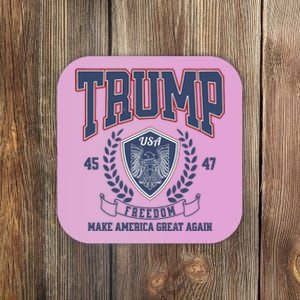 The Return Make America Great Again Donald Trump 47 2024 Coaster