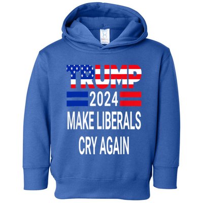 The Return Make Liberals Cry Again Cool Gift Toddler Hoodie