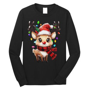 The Red Nose Reindeer For And Christmas Long Sleeve Shirt