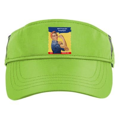 Trump Rosie No Apologies 2024 Gift Adult Drive Performance Visor