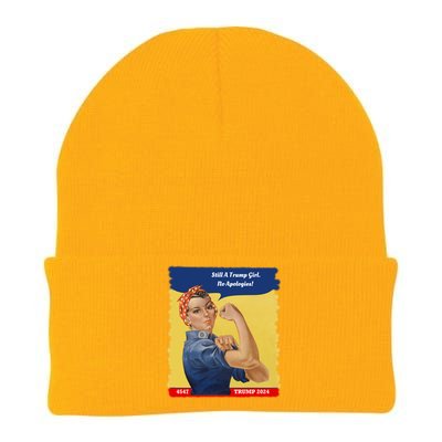 Trump Rosie No Apologies 2024 Gift Knit Cap Winter Beanie