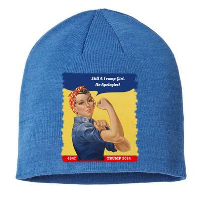 Trump Rosie No Apologies 2024 Gift Sustainable Beanie