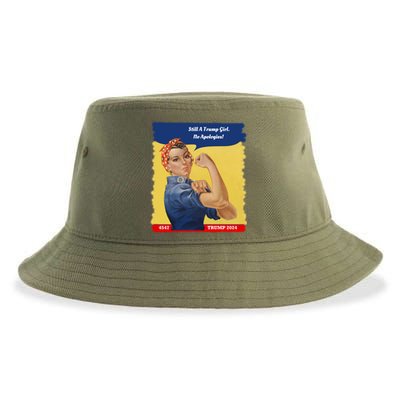 Trump Rosie No Apologies 2024 Gift Sustainable Bucket Hat