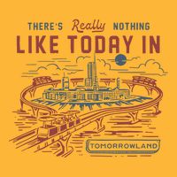 ThereS Really Nothing Like Today In Tomorrowland Pom Pom 12in Knit Beanie