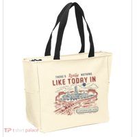 ThereS Really Nothing Like Today In Tomorrowland Zip Tote Bag
