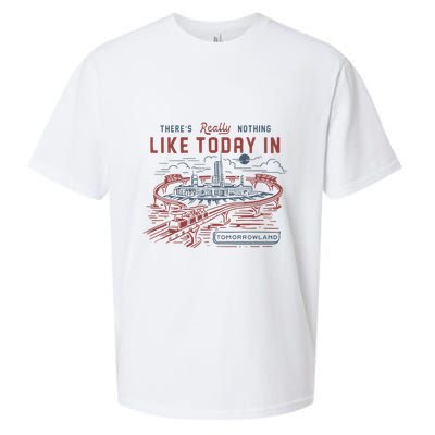 ThereS Really Nothing Like Today In Tomorrowland Sueded Cloud Jersey T-Shirt