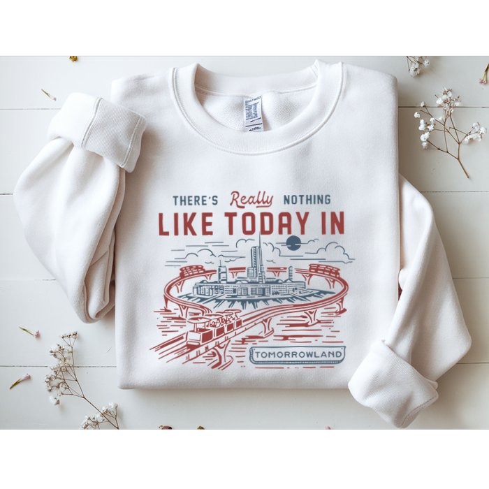 ThereS Really Nothing Like Today In Tomorrowland Sweatshirt