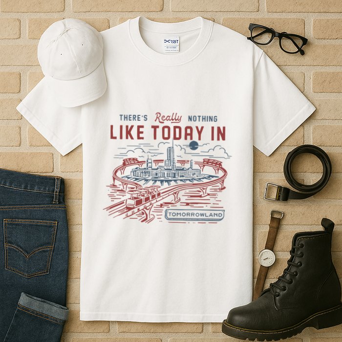 ThereS Really Nothing Like Today In Tomorrowland Tall T-Shirt