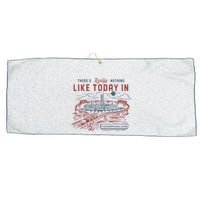 ThereS Really Nothing Like Today In Tomorrowland Large Microfiber Waffle Golf Towel