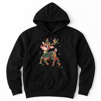 The Red Nose Reindeer For And Christmas Fan Hoodie