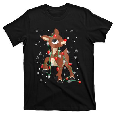 The Red Nose Reindeer For Christmas Fan T-Shirt