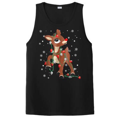 The Red Nose Reindeer For Christmas Fan PosiCharge Competitor Tank