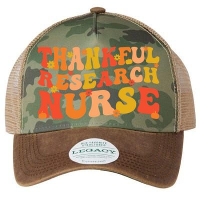 Thankful Research Nurse Thanksgiving Research Nursing Cool Gift Legacy Tie Dye Trucker Hat