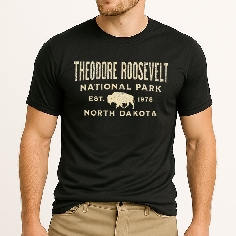 Theodore Roosevelt National Park Cooling Performance Crew T-Shirt