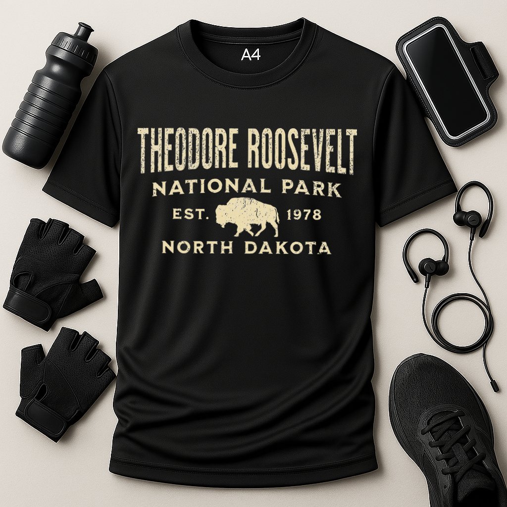 Theodore Roosevelt National Park Cooling Performance Crew T-Shirt