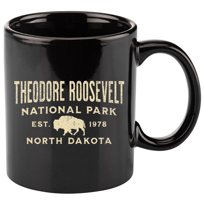 Theodore Roosevelt National Park 11oz C Handle Ceramic Mug