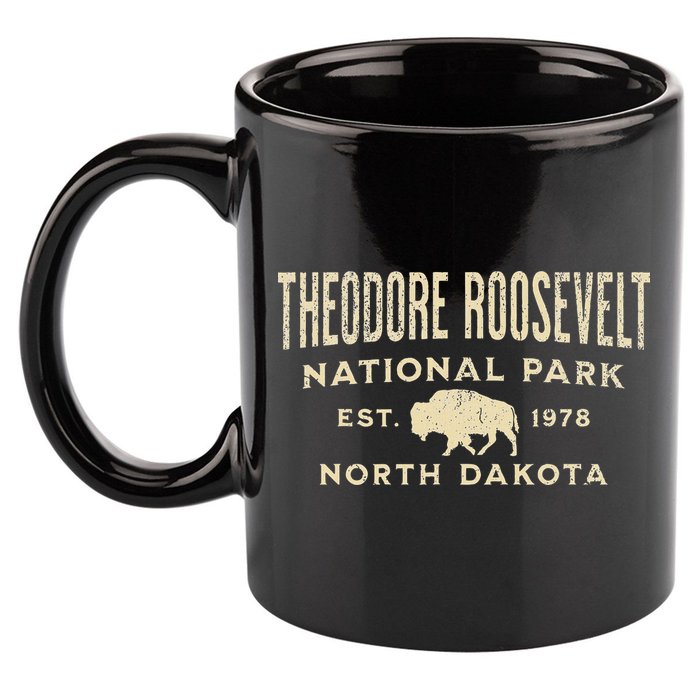 Theodore Roosevelt National Park 11oz C Handle Ceramic Mug