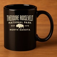 Theodore Roosevelt National Park 11oz C Handle Ceramic Mug