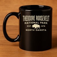 Theodore Roosevelt National Park 11oz C Handle Ceramic Mug