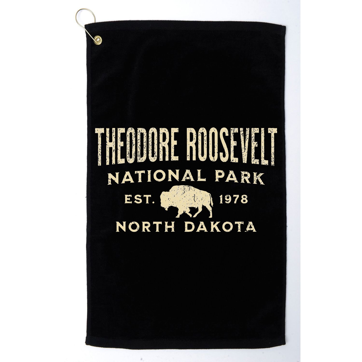 Theodore Roosevelt National Park Golf Towel