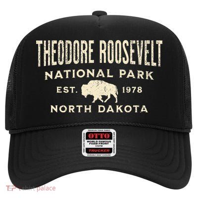 Theodore Roosevelt National Park High Crown Mesh Back Trucker Hat