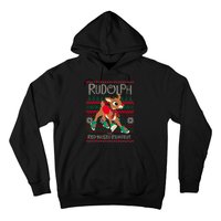 The Red Nosed Reindeer Christmas Special Sweater. Matching Family Outfit Group G Hoodie