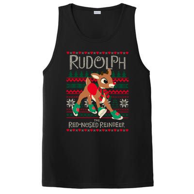 The Red Nosed Reindeer Christmas Special Sweater. Matching Family Outfit Group G PosiCharge Competitor Tank