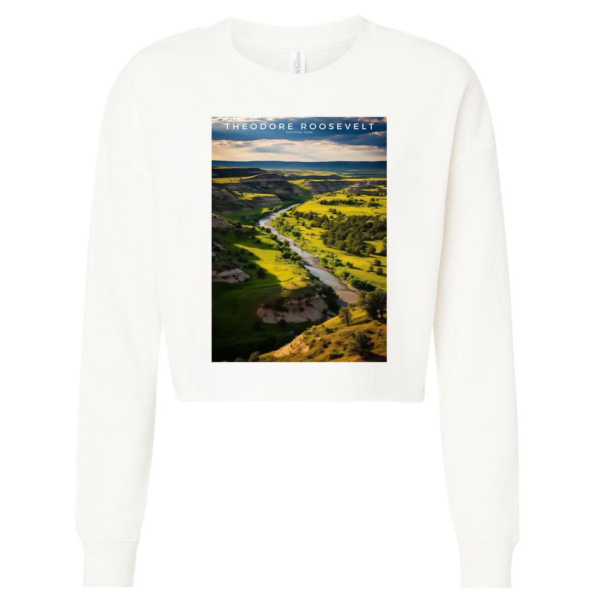Theodore Roosevelt National Park Cropped Pullover Crew