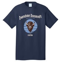 Theodore Roosevelt National Park Bison Vintage Tall T-Shirt