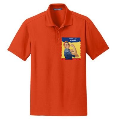 Trump Rosie No Apologies 2024 Gift Dry Zone Grid Polo