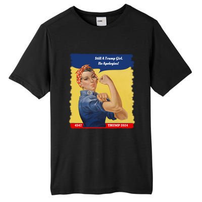 Trump Rosie No Apologies 2024 Gift Tall Fusion ChromaSoft Performance T-Shirt