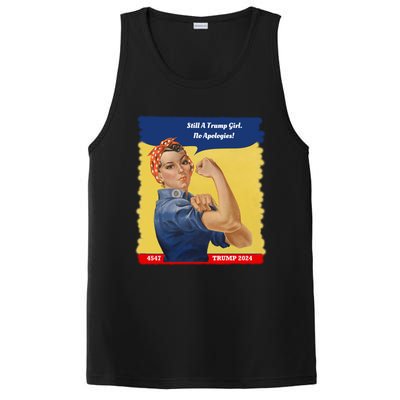 Trump Rosie No Apologies 2024 Gift PosiCharge Competitor Tank