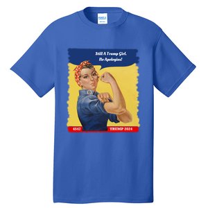 Trump Rosie No Apologies 2024 Gift Tall T-Shirt