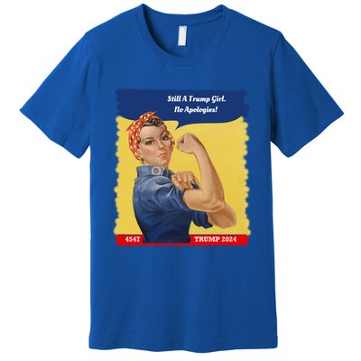 Trump Rosie No Apologies 2024 Gift Premium T-Shirt