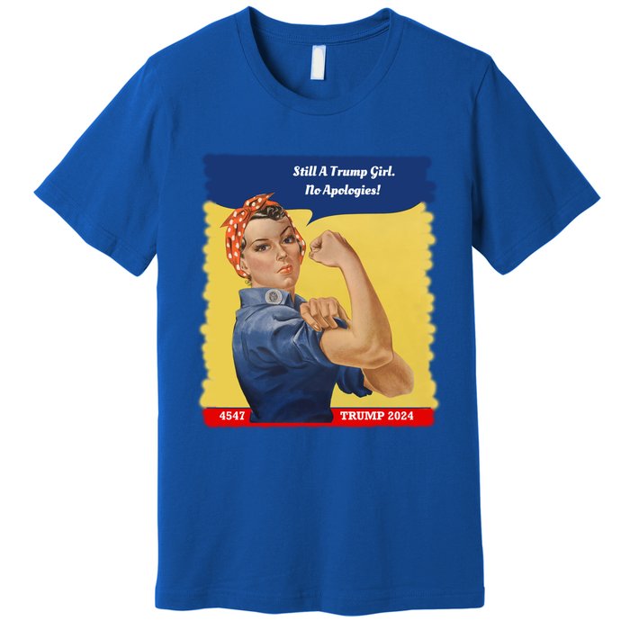 Trump Rosie No Apologies 2024 Gift Premium T-Shirt