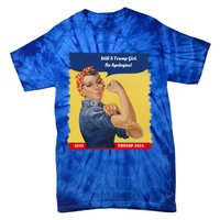 Trump Rosie No Apologies 2024 Gift Tie-Dye T-Shirt