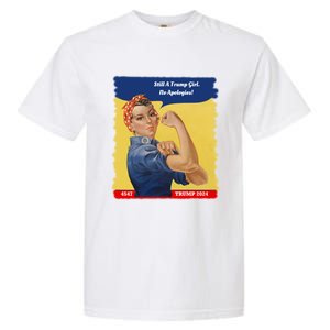 Trump Rosie No Apologies 2024 Gift Garment-Dyed Heavyweight T-Shirt