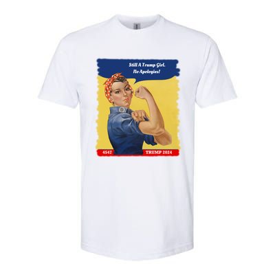 Trump Rosie No Apologies 2024 Gift Softstyle CVC T-Shirt