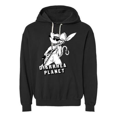 The Rat Of Diarrhea Cool Vector Design Garment-Dyed Fleece Hoodie
