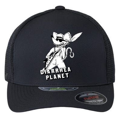 The Rat Of Diarrhea Cool Vector Design Flexfit Unipanel Trucker Cap