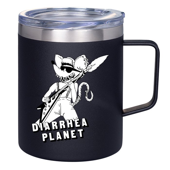 The Rat Of Diarrhea Cool Vector Design 12oz Stainless Steel Coffee Mug