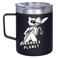 The Rat Of Diarrhea Cool Vector Design 12oz Stainless Steel Coffee Mug