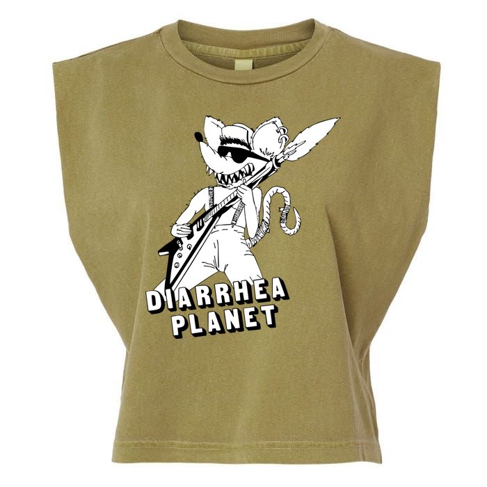 The Rat Of Diarrhea Cool Vector Design Garment-Dyed Women's Muscle Tee