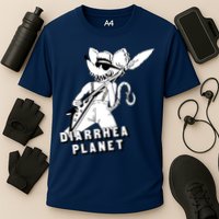 The Rat Of Diarrhea Cool Vector Design Performance Shirt