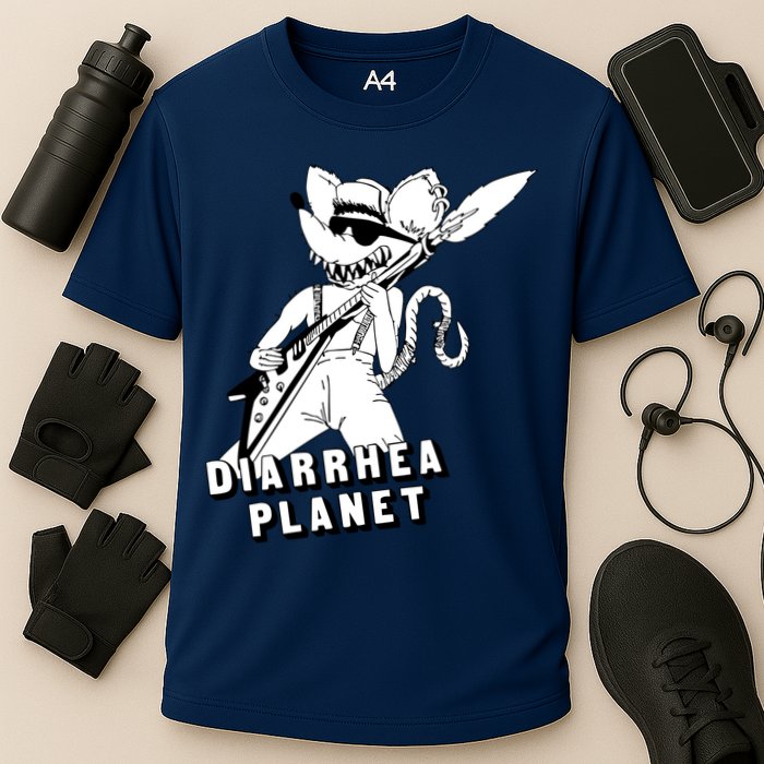The Rat Of Diarrhea Cool Vector Design Performance Shirt