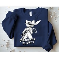 The Rat Of Diarrhea Cool Vector Design Sweatshirt