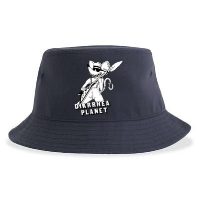 The Rat Of Diarrhea Cool Vector Design Sustainable Bucket Hat