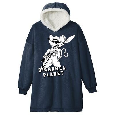 The Rat Of Diarrhea Cool Vector Design Hooded Wearable Blanket