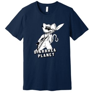 The Rat Of Diarrhea Cool Vector Design Premium T-Shirt